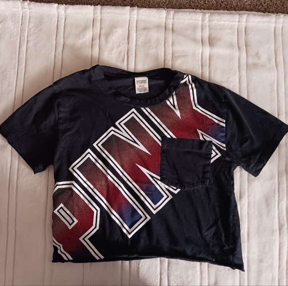 PINK Victoria's Secret Tops - Crop top pink (M)